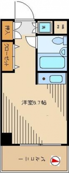 パレ・ドール文京メトロプラザIの間取り図