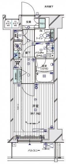 メインステージTOKYO・NORTH HY’sの間取り図