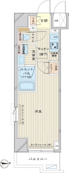 ルーブル南砂町弐番館の間取り図