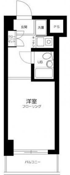 キャッスルマンション曳舟の間取り図