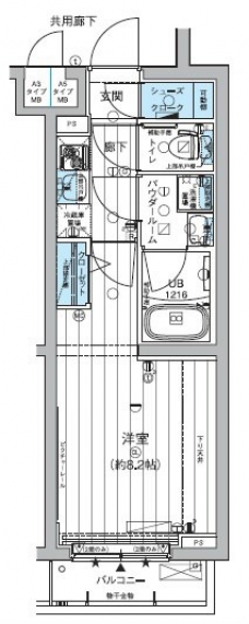 メインステージ板橋蓮根IIの間取り図