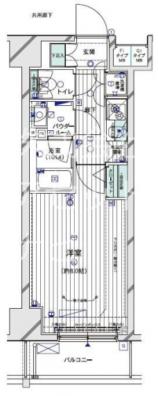 メインステージTOKYO・NORTH HY’sの間取り図