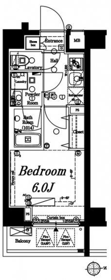 アクサス品川大井町の間取り図