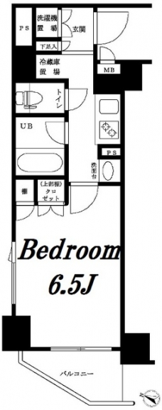 ルーブル大塚伍番館の間取り図