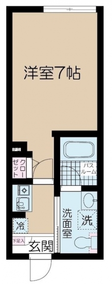 フェリーチェ桜上水Aの間取り図