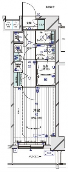 メインステージTOKYO・NORTH HY’sの間取り図