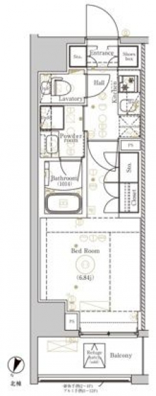 DIPS金町レジデンスの間取り図