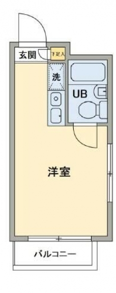 メインステージ目黒の間取り図