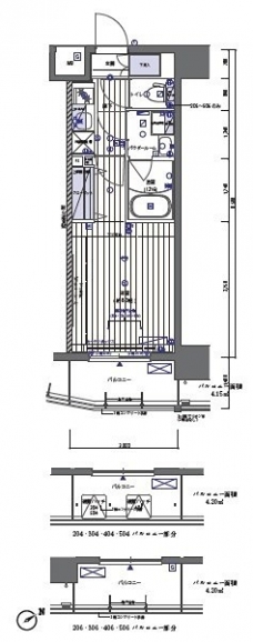 メインステージ板橋本町の間取り図