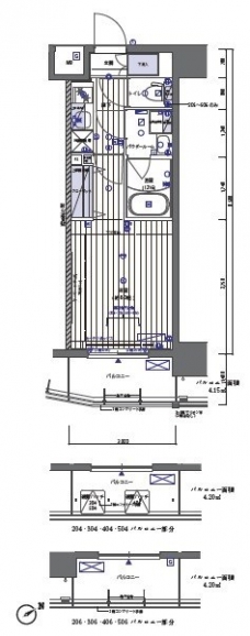 メインステージ板橋本町の間取り図