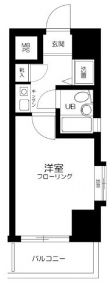 ライオンズプラザ本蓮沼の間取り図