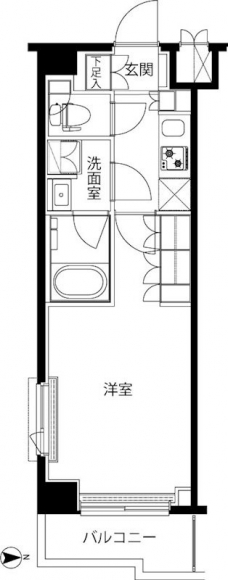 ルーブル下赤塚の間取り図