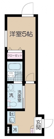 フェリーチェ桜上水Aの間取り図