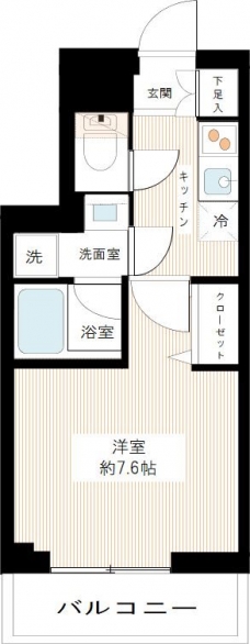 ＡＲＣＯＢＡＬＥＮＯ ＨＡＮＥＤＡの間取り図