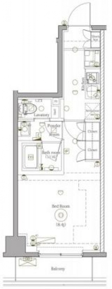 DIPS野方の間取り図