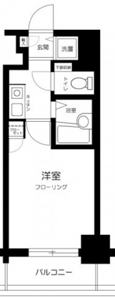 ロイヤルアメニティー池尻大橋の間取り図