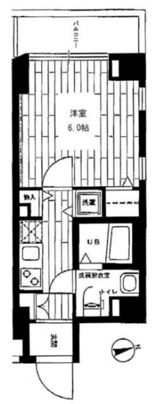 ステージファースト池尻大橋の間取り図