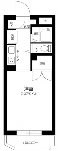 ワールドパレス永福町の間取り図