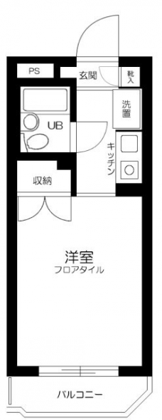 ワールドパレス永福町の間取り図