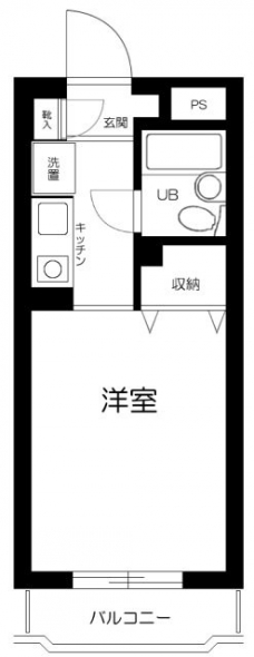 ワールドパレス永福町の間取り図