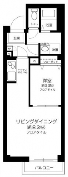 FIRST HOUSE AZUMABASHIの間取り図