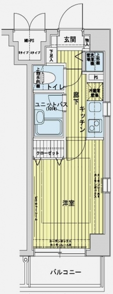 メインステージ蓮沼の間取り図