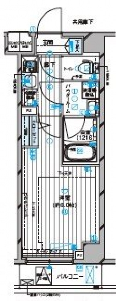 メインステージ板橋志村IIの間取り図