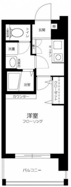プレール南池袋の間取り図