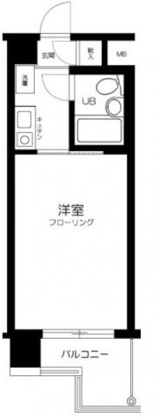 メゾンドール西荻窪の間取り図