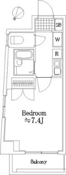 ロイヤルアメニティー巣鴨の間取り図