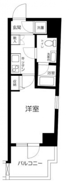 ブライズ早稲田東の間取り図