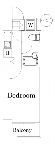 ルーブル練馬の間取り図
