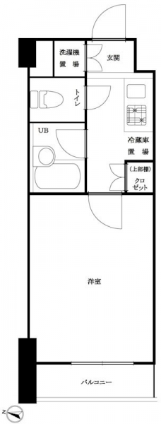 ルーブル池袋の間取り図