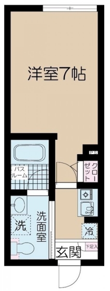 フェリーチェ桜上水Aの間取り図