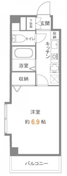 GRACE ASAGAYAの間取り図