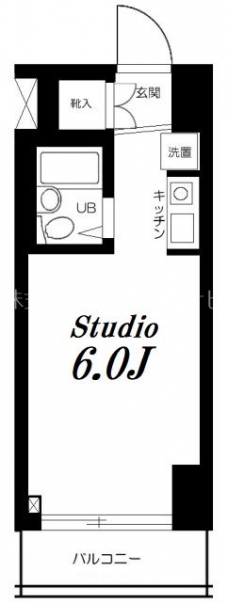 プライムステイ築地の間取り図