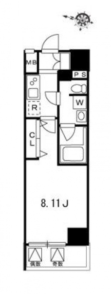 レグゼ王子神谷の間取り図