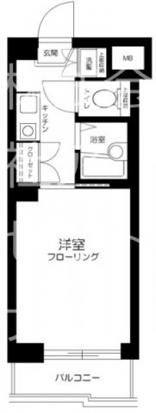 ルーブル世田谷の間取り図