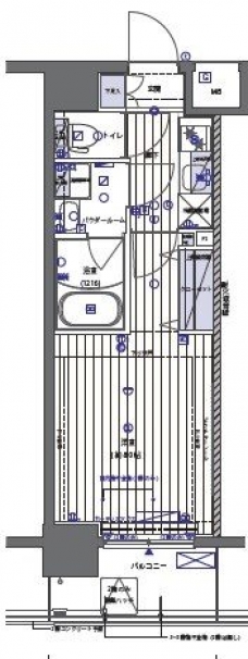 メインステージ板橋本町の間取り図