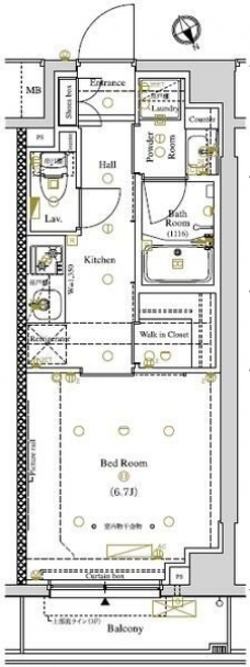 ARKMARK東大井の間取り図