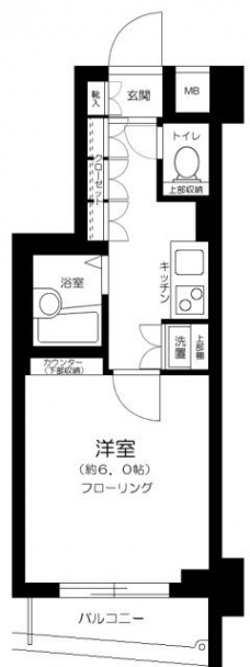 プレール・ドゥーク練馬NORTH CITY LAの間取り図