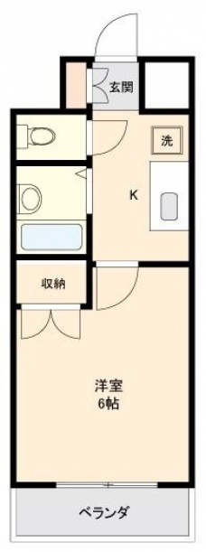 エクセリア荻窪の間取り図
