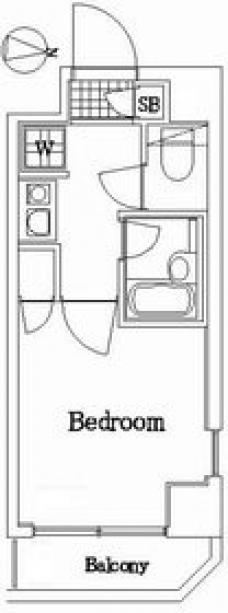 サンテミリオン笹塚の間取り図