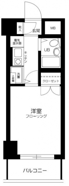 ソアール永福町の間取り図