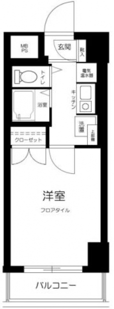 ソアール永福町の間取り図