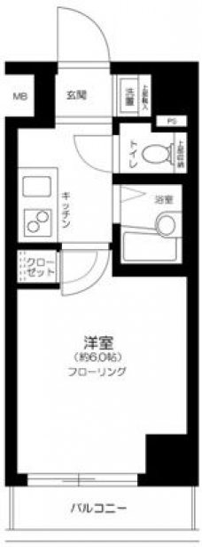 プレール・ドゥーク大森の間取り図