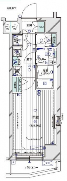 メインステージTOKYO・NORTH HY’Sの間取り図