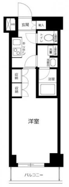 ルーブル東矢口の間取り図