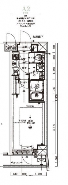 メインステージ板橋志村IIの間取り図