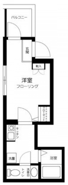 MELDIA松島四丁目の間取り図